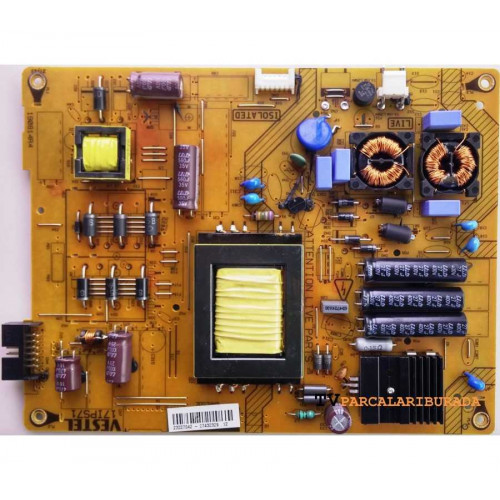17IPS71 ,  23224752 , VES420UNDL-2D-N03 , VESTEL , POWER BOARD , BESLEME KARTI