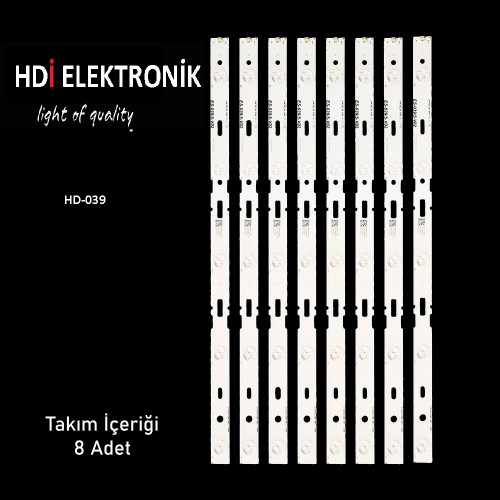 SAMSUNG 2013ARC40, ZCC606, Arcelik-40-Artemis, ZMC60600-AA, Led Bar Takımı