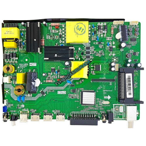 Sunny SN048LD019-S2F Main Board , 16AT019 V1.0 , A70401, Y.M ANAKART 16AT019 V1.0 48’’52 MNL , Y625330127A94004 , LSC480HN08-8