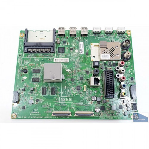 LG 42LF650V Main Board, EAX66207202 (1.2) , EBT63736702 , EAX66207202 , LG 42LF650V-ZB , LC420DUH (MG)(P1)