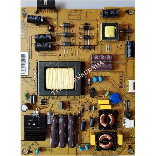 17IPS71, 23216375, 190814R4, Vestel 48SD6100, Power Board, Besleme, VES480UNDS-2D