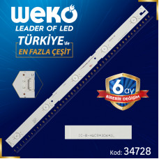 Arçelik-Beko-Grundig 43 Vl 6565 Bl Led Bar Znk60601-Ab