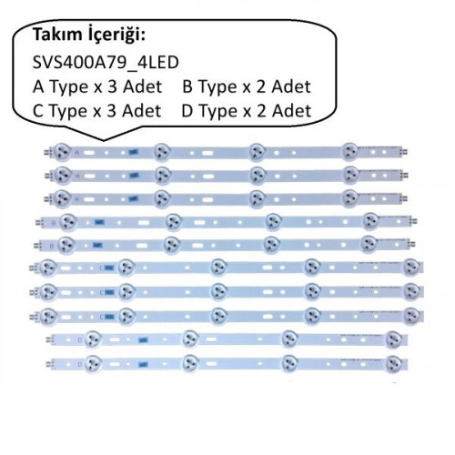 Axen Ax040Dld12At022 Led Bar Takımı