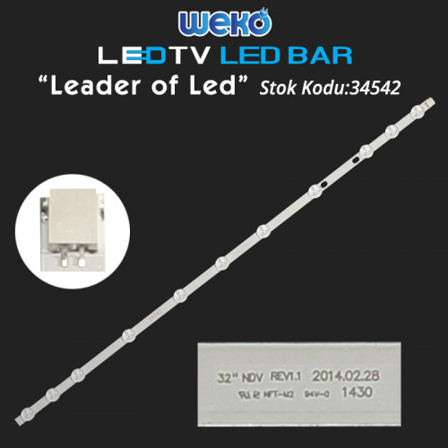 Regal 32H4041 Bar Led Takım