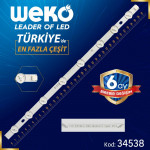 Seg 42Sd6100 Regal 42R6010F Finlux 42Fx610F Led Bar Takımı